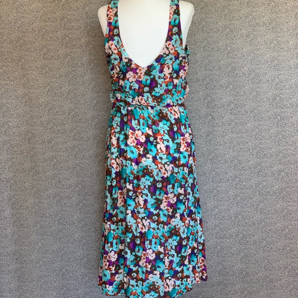 ✨💫Turquoise Floral Dress💫✨ - Picture 3 of 3